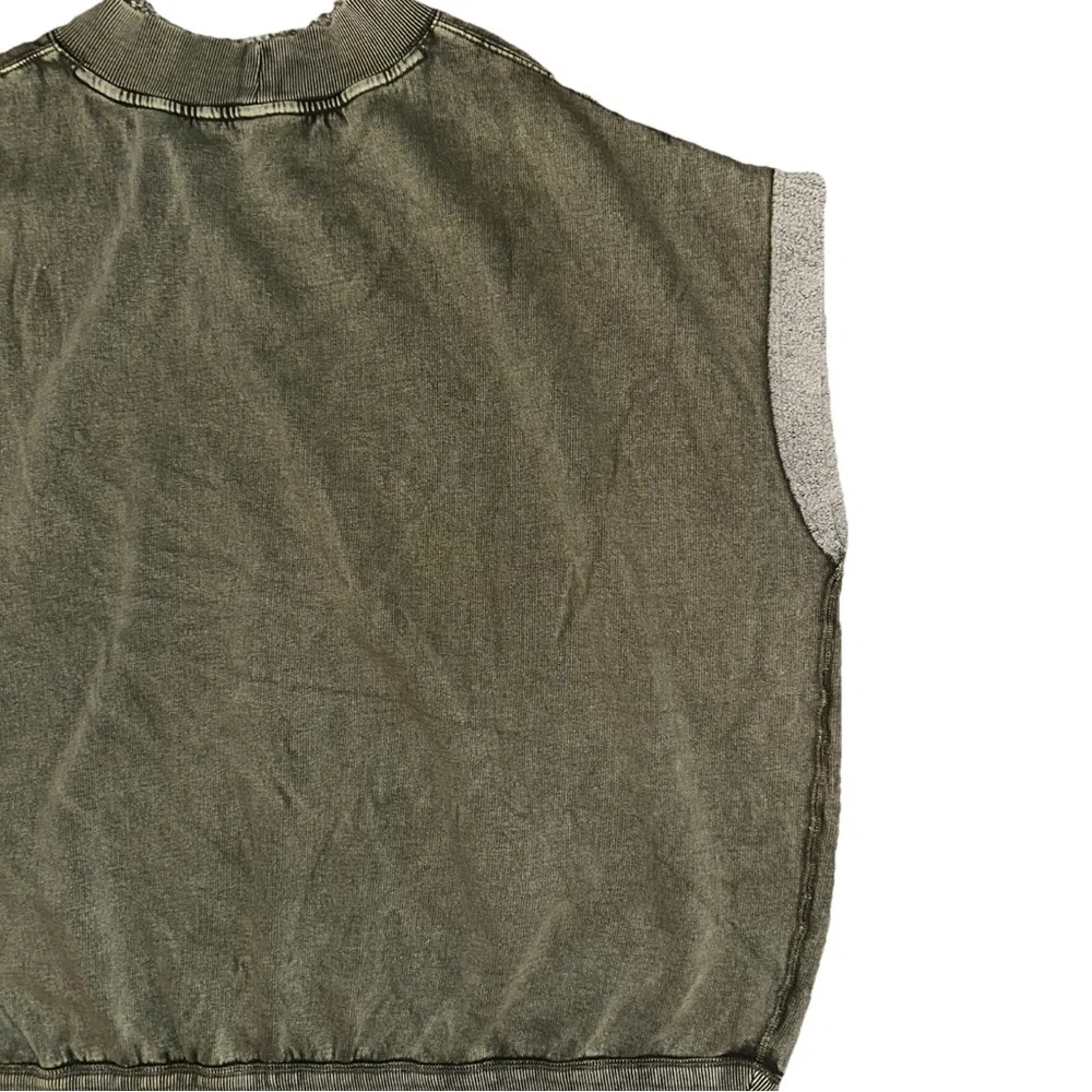 Free People Grove Pullover Green Size Med Oversized !!CHECK Measurements!! - Picture 8 of 13